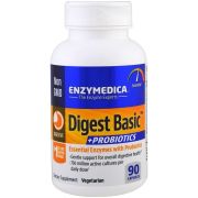 Enzymedica Digest Basic + probiotics, 90 капс.